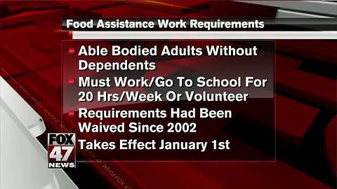 Requirements for people receiving food stamps reinstated by MDHHS