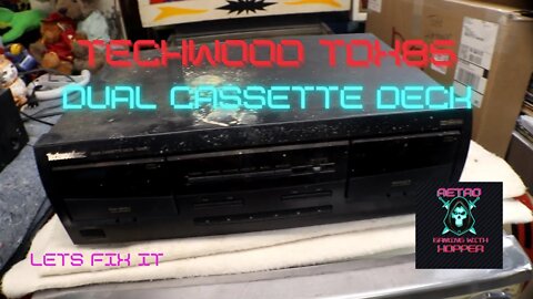 Techwood TDX85 Dual Cassette Deck Lets Fix It