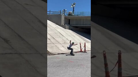 Nick Ricciardi Massive Kickflip into Sketchy Bank #skateanddestroy