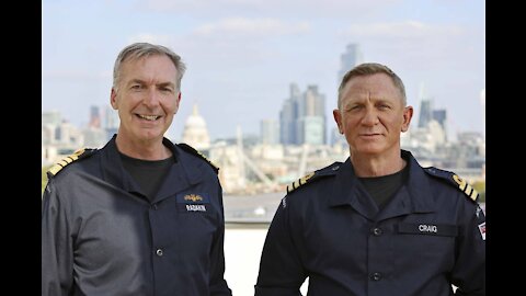 Commander Craig: 007 star made honorary Royal Navy officer