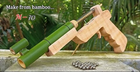 How to make creative bamboo art?