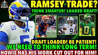 THINK SMARTER! NO JALEN RAMSEY TRADE! DRAFT IS LOADED! ITS ABOUT THE LONG TERM! EAGLES UPDATE! RANT!