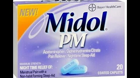 Midol Extra Strong PM Subliminal