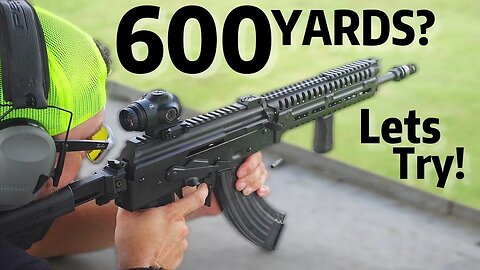 Krebs M23 AK: 600 yard accuracy test & Suppressor shooting + Final thoughts.