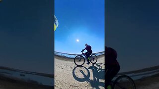 Spring Ride with INSTA360 X3 back mount | #shorts