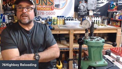 LIVE: Redding T7 Turret, Sizing for Performance, FW Arms, Bob's Bullets, Starline Brass