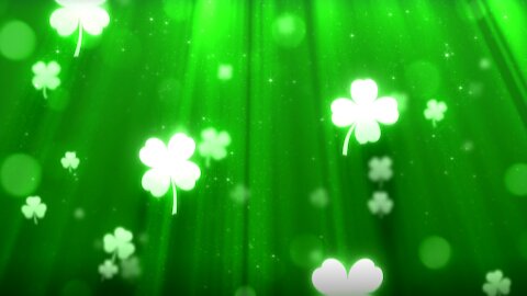 Raining Shamrocks With Irish Music