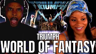 🎵 Triumph - World Of Fantasy REACTION