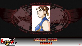 Street Fighter: Alpha 3 Max: Arcade Mode - Chun-Li