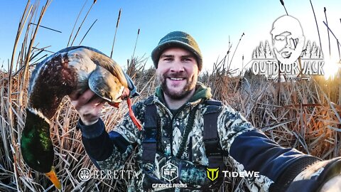 Lights Out Nebraska Duck Hunt - 2 Man Green Head Limits | Outdoor Jack