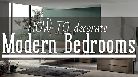 HOW TO decorate Bedrooms | Designs and inspiration | Stylish decoration and furnishing of your space
