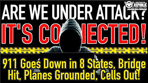 Are We Under Attack - 911 Now Down In 8 States, Bridge Hit, Planes Grounded - 4/21/24..