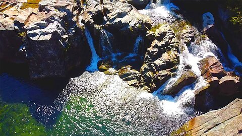 Relaxing Hike to Kennedy River Falls on Vancouver Island, Canada