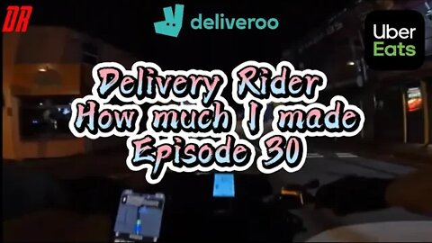 How Much Can I Make Working for UberEATS & Deliveroo (6am to 11am) EP30