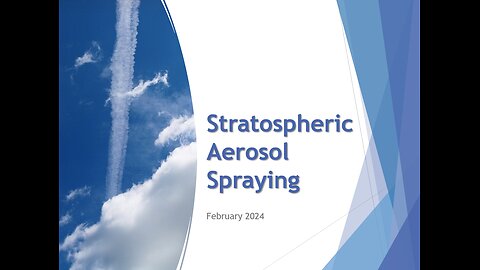 Stratospheric Aerosol Spraying