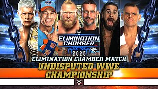 WWE Elimination Chamber 2025 - Dream Match Card