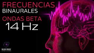 Terapia Sonido Binaural con Ondas Beta 14 Hz - Tono Puro - Tonos Milagrosos y Curativos