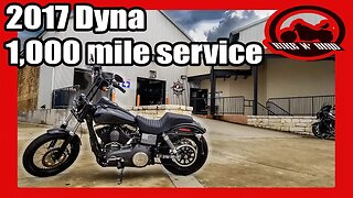 Dyna 1,000 Mile Service and #TakeAKnee Controversy - 2017 Harley Street Bob