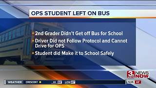 OPS student left on bus