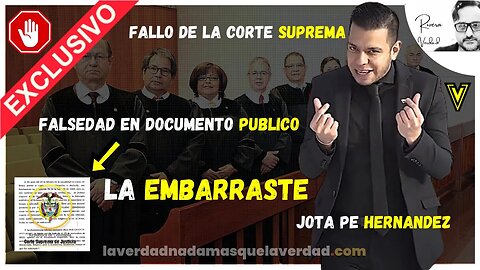 FALLO DE LA CORTE SUPREMA DE JUSTICIA - JOTA PE LA EMBARRASTE -