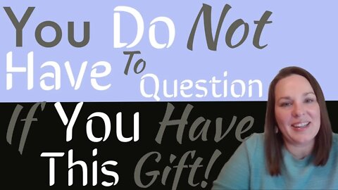 You do Not Have to Question If You Have This Gift #shorts #holyspirit #spirituality