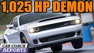 2024 Dodge Challenger SRT Demon 170 - 1025 HP!