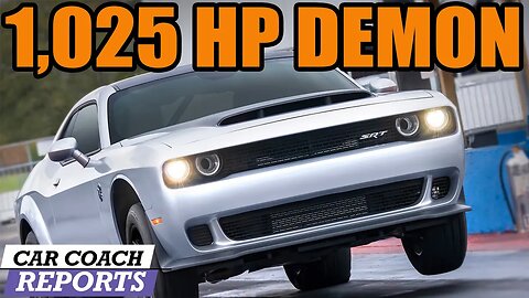 2024 Dodge Challenger SRT Demon 170 - 1025 HP!