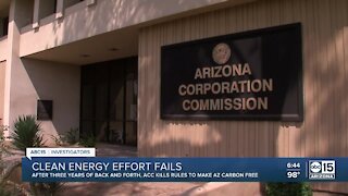 Clean energy effort fails in ACC vote