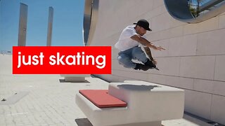 You Can’t Skate Here Bros // Ricardo Lino Skating Clips