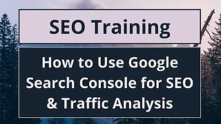 How to use Google Search Console for Seo and Traffic Analysis + Mass Pinging Tools like Bulk Pinger
