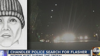 Chandler police looking for man accused of flashing woman