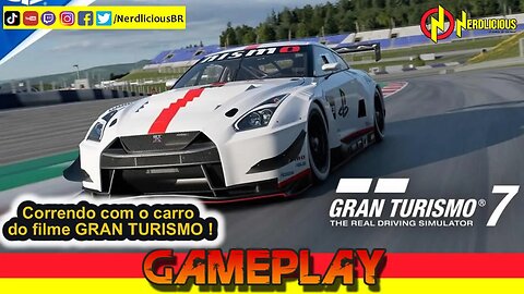 🎮 GAMEPLAY! Correndo com o Nissan GT-R Nismo GT3 ’18 do filme GRAN TURISMO em INTERLAGOS com volante