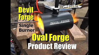 Devil Forge Single Burner Oval Forge Product Review