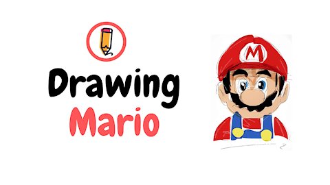 Drawing Mario from Nintendo Games