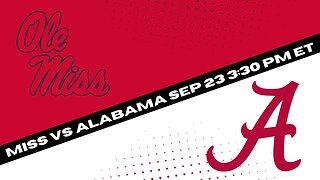 Alabama Crimson Tide vs Ole Miss Rebels Prediction and Picks {Free College Football Pick 9-23-23}
