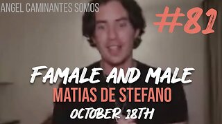 Esoterically Understanding "Male" & "Female". | Matías De Stefano