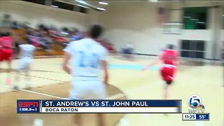 St. Andrew's vs St. John Paul hoops 1/25