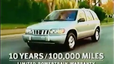 2002 Kia Sportage "100,000 Mile Warranty, for the Ladies" Commercial