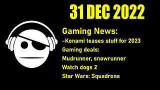 Gaming News | Konami announcing stuff in 2023 | Gaming Deals | 31 DEC 2022