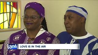 10 veterans and their wives renew marriage vows on Valentine's Day at Cleveland VA