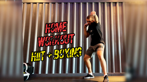 HOME WORKOUT // HIIT BOXING