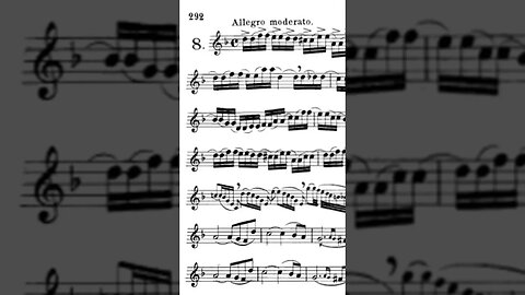 ARBAN 14 Characteristics Studies [08 - Allegro Moderato] - (Full with Piano accompaniment)