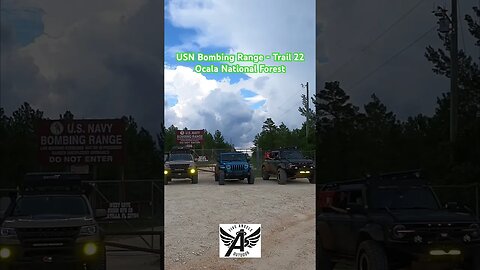 US Navy Bombing Range | Ocala National Forest | Iconic Off-Road Rig Pic #shorts #jeep #bronco