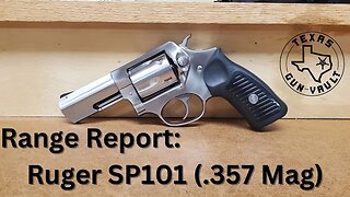 Range Report: Ruger SP101 Revolver (.357 Mag)