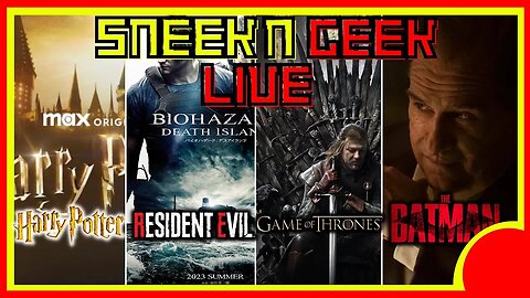 SNEEK N GEEK LIVE: