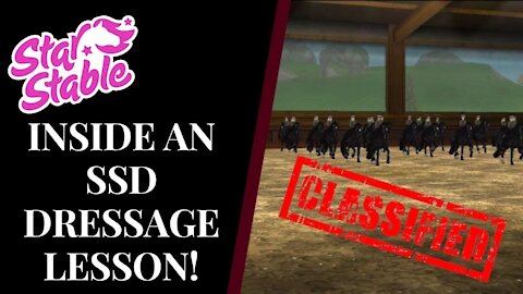 Inside An SSD CLUB DRESSAGE Lesson! Star Stable Quinn Ponylord