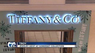 Troy police investigating jewelry heist at Tiffany & Co.