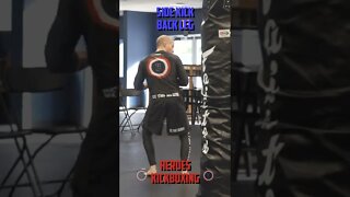 Heroes Training Center | Kickboxing & MMA - Side Kick - Back | #Shorts