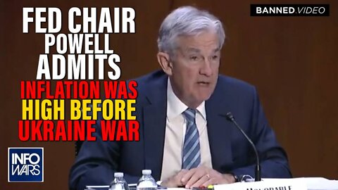VIDEO: Fed Chair Contradicts Biden And Admits Inflation Was High Before Ukraine War