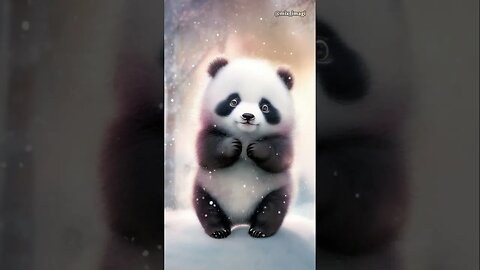 FLUFFY LITTLE PANDA, ( AI ART, AI GENERATORS ) @MIX_IMAGI